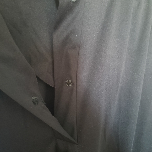 VINTAGE PLUS midi dress with snap placket - Picture 2 of 4